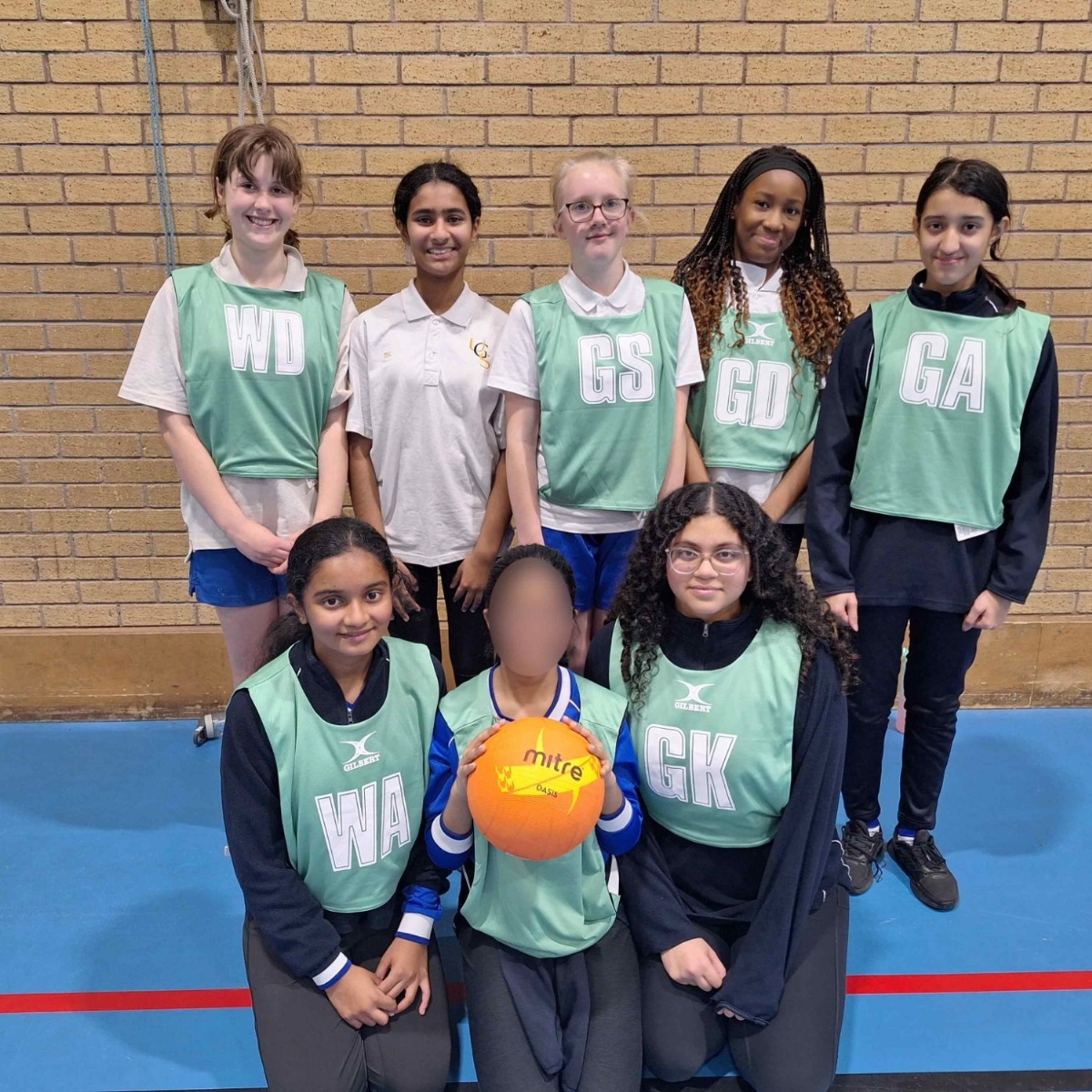 Urmston Grammar School - year 8 netball success!